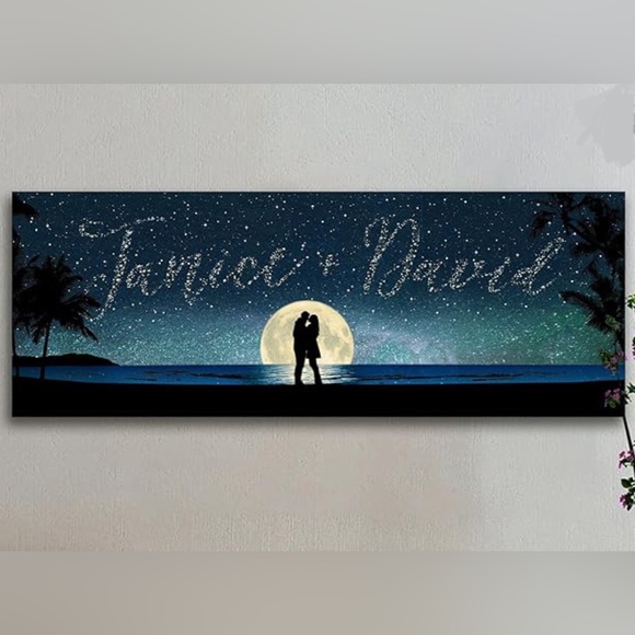 Customizable name is the stars painting! - Picture 2 of 2